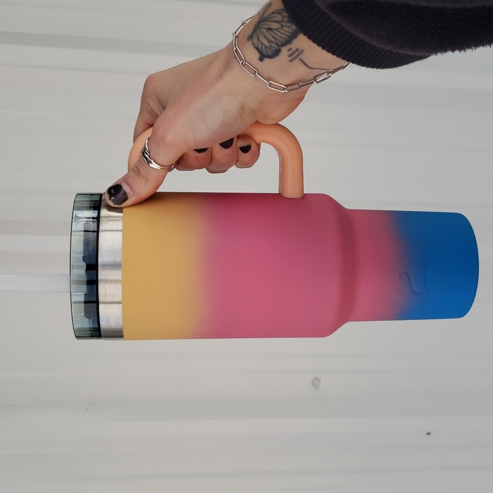 Ozark Trail 40oz Vacuum Insulated Stainless Steel Tumbler in Gradient